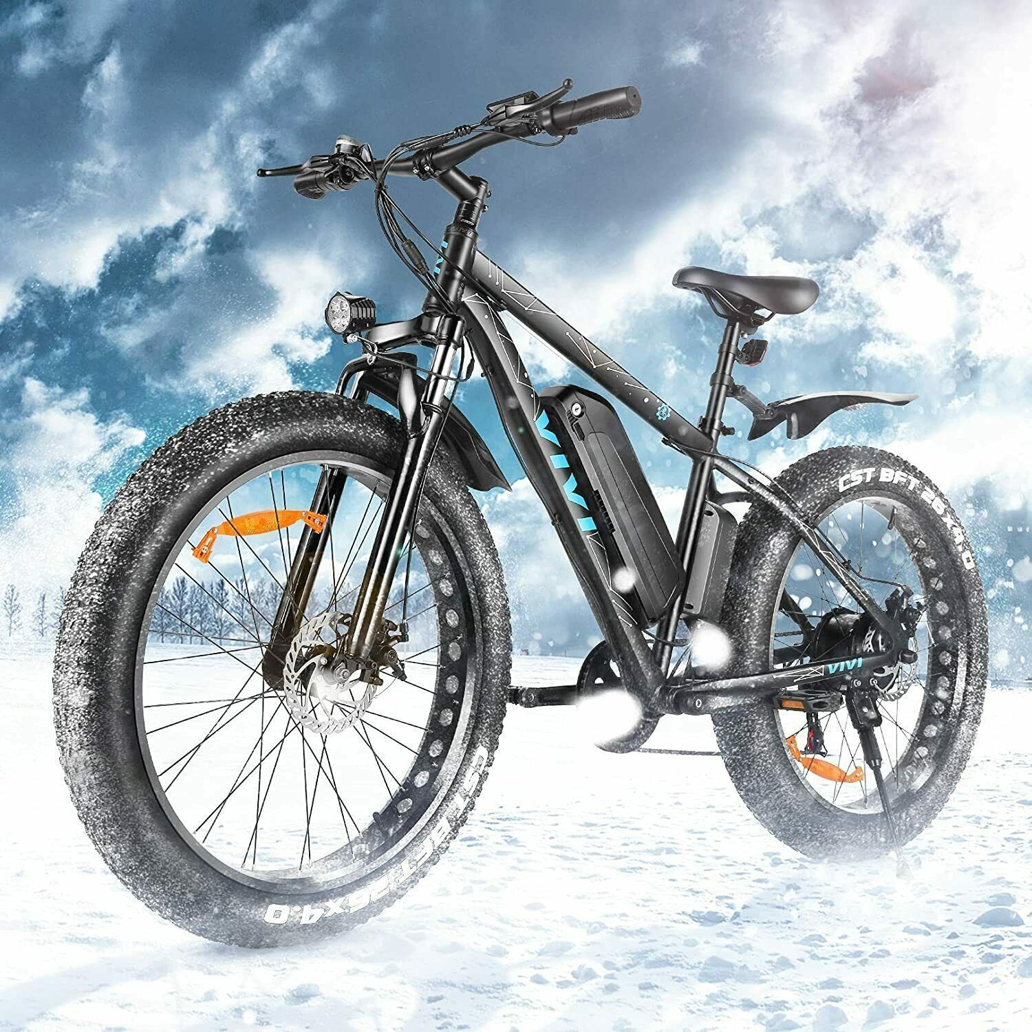 How to ride an electric bike in winter - useful tips