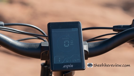 Espin Nesta Electric Bike Review ESPIN color LCD